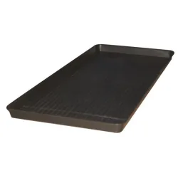 Spill tray without grating for small containers 30 l, 1200 x 550 x 50 mm