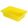 Wanna wychwytowa bez kratownicy pod małe pojemniki 22 l, 595 x 395 x 175 mm