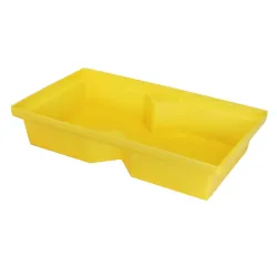 Drip tray without grating for small containers 63 l, 1000 x 605 x 200 mm
