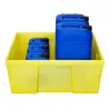 Drip tray without grating for small containers 100 l, 730 x 730 x 295 mm
