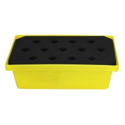 Wanna wychwytowa z kratownicą pod małe pojemniki 22 l, 595 x 395 x 175 mm