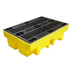Drip tray with grate for 2 barrels 1220 x 820 x 330 mm