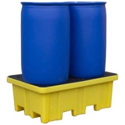 Wanna wychwytowa z kratownicą pod 2 beczki, podwyższona nośność 1220 x 820 x 450 mm