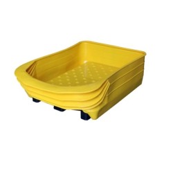 Wanna wychwytowa bez kratownicy pod 2 beczki 1500 x 1100 x 440 mm, 250 l