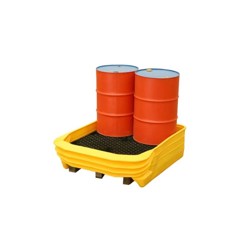 Wanna wychwytowa bez kratownicy pod 4 beczki 1500 x 1300 x 440 mm, 310 l