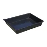 Spill tray without grid for small containers 16 l, 530 x 400 x 100 mm