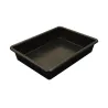 Wanna wychwytowa bez kratownicy pod małe pojemniki 28 l, 645 x 490 x 120 mm