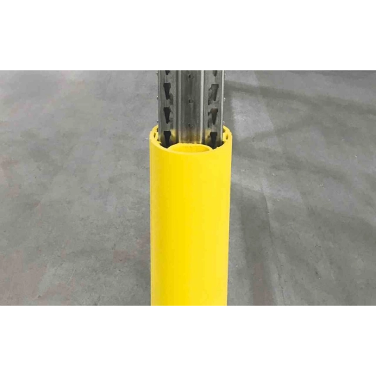 Bumper for warehouse racks RPS, 600 x 60-80 mm