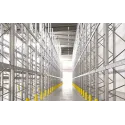 Bumper for warehouse racks RPS, 600 x 60-80 mm
