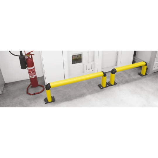 Flexible barrier for protecting shelving FENCE 90, 400 x 2400 mm