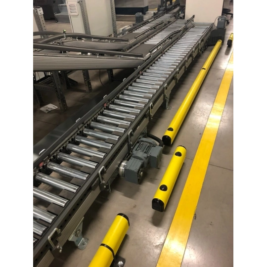 Flexible rail bumper GUARD RAIL 150, 200 x 4000 mm