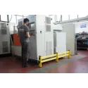 Flexible SM barrier for rack protection, 400 x 1100 mm