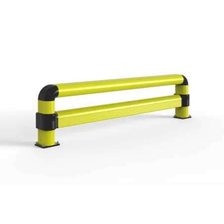 Flexible rack protection barrier FENCE LINK, 550 x 2400 mm