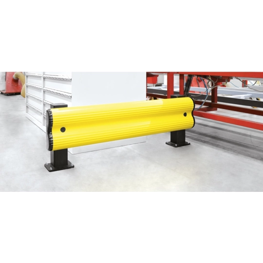 Flexible barrier for protecting single shelving BFLEX.FRONT/1