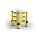 Flexible barrier for protecting TOWER LINK/2 columns