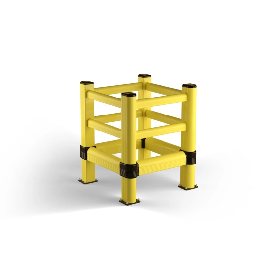 Flexible barrier for protecting TOWER LINK/2 columns