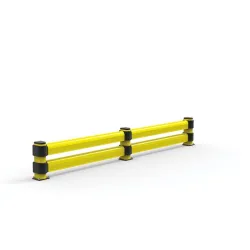 Modular flexible double rail bumper LINK LM