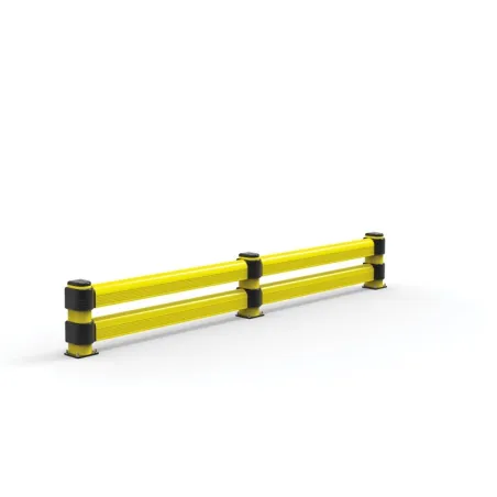 Modular flexible double rail bumper LINK LM, 500 mm x mm
