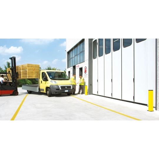 Flexible protective bollard GRD 150 width 150 mm, height 1187 mm