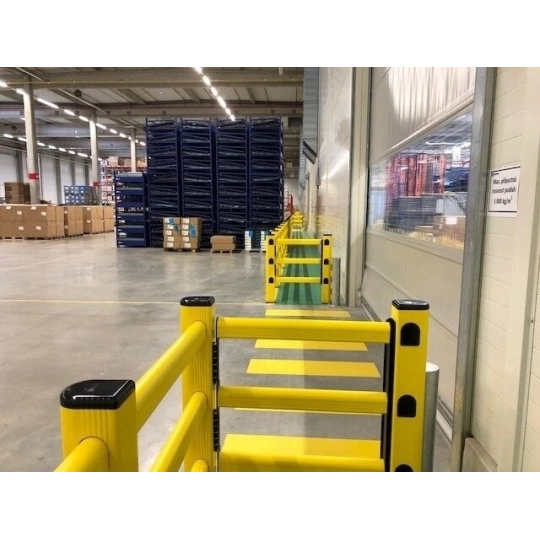 DP 150 SWING gate for the PED 150 barrier single-leaf two-sided