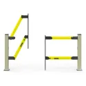 LIFT GATE 150 DOUBLE gate for the PED 150 barrier double-leaf up down