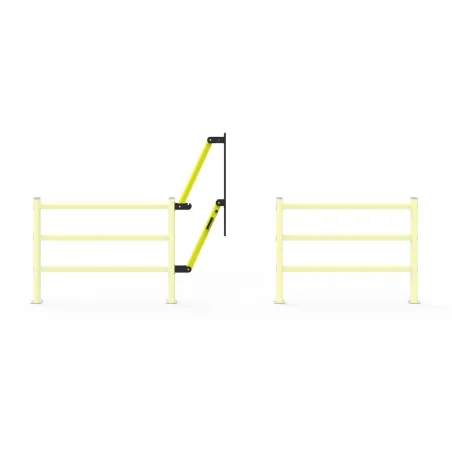 LIFT GATE 150 gate for the PED 150 barrier single-leaf top bottom