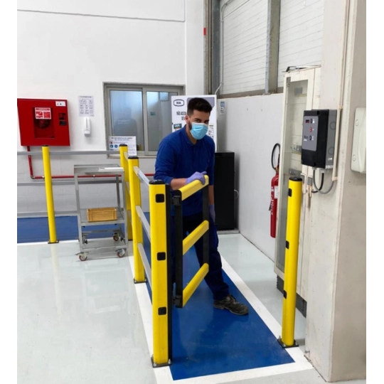 DP 150 ONE WAY gate for the PED 150 barrier single-leaf one-sided