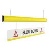 Height limiter WARNING BAR with warning marking 2000 mm