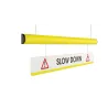 Height limiter WARNING BAR with warning markings 3000 mm