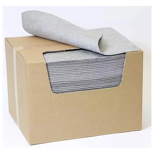 Sorbent dwuwarstwowy, mata uniwersalna 40 x 50 cm, 200 szt, 8 kg