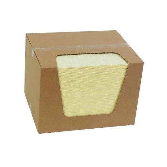 Sorbent trzywarstwowy, mata chemiczna 40 x 50 cm, 200 szt, 8,8 kg