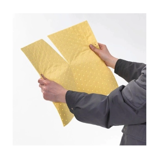 Three-layer sorbent, chemical mat 40 x 50 cm, 100 pcs, 6.6 kg
