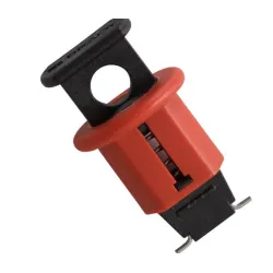 Miniature circuit breaker lockout