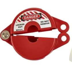 Standard gate valve lockout