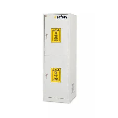 Safety cabinet for chemicals and corrosive substances