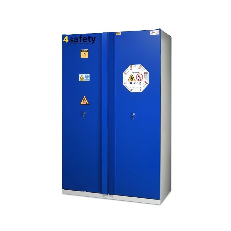 Szafa ognioodporna na baterie litowo-jonowe, rozmiar XL 90 min 1200 x 600 x 1950 mm