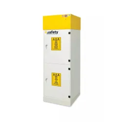 Safety cabinet for hazardous substances with partition wall size M 600 x 600 x 1900 mm