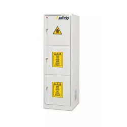 CS BASIC PLUS safety cabinet for chemicals and corrosive substances, 3 modules, size M 600 x 600 x 1950 mm