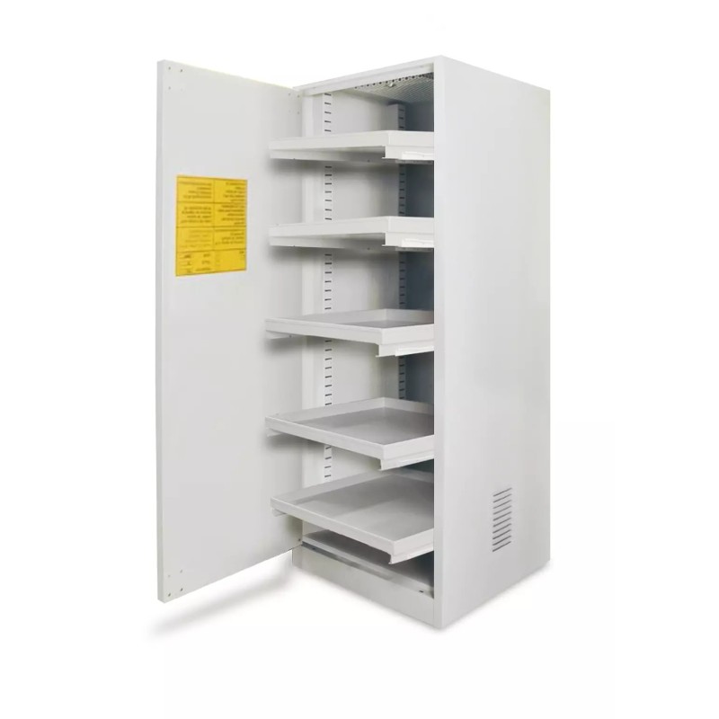 Szafa zabezpieczająca na chemikalia i substancje żrące rozmiar M 600 x 600 x 1950 mm