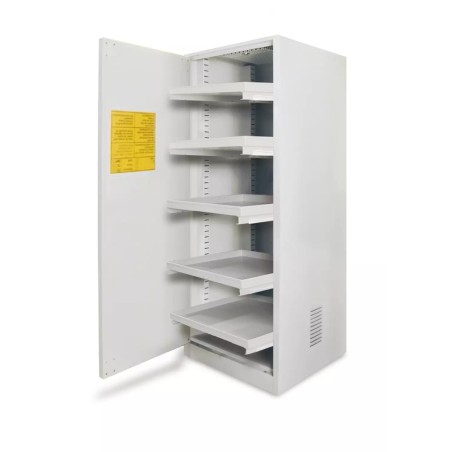 Szafa zabezpieczająca na chemikalia i substancje żrące rozmiar M 600 x 600 x 1950 mm