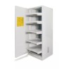 Szafa zabezpieczająca na chemikalia i substancje żrące rozmiar M 600 x 600 x 1950 mm