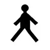 Symbol MONO ALU color 4signal 25W - pedestrian - optics: standard/wide-angle