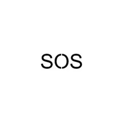 Symbol MONO ALU color 4signal 25W - "SOS" - optics: standard/wide-angle