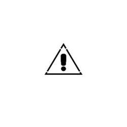 Symbol MONO ALU color 4signal 25W - general warning sign - optics: standard/wide-angle