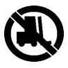 MONO ALU symbol color 4signal 25W - no movement for forklifts - optics: standard/wide-angle