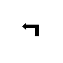 Symbol MONO ALU color 4signal 25W - arrow, broken - optics: standard/wide-angle