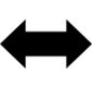 Symbol MONO ALU kolor 4signal 25W - strzałka dwustronna - optyka: standard/szerokokątna