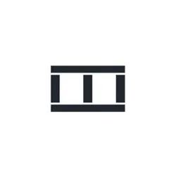 MONO ALU symbol color 4signal 25W - stripes in the frame - optics: wide-angle