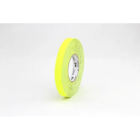 Taśma antypoślizgowa w kolorze ostrzegawczym żółta R13, 19 mm x 18,3 m