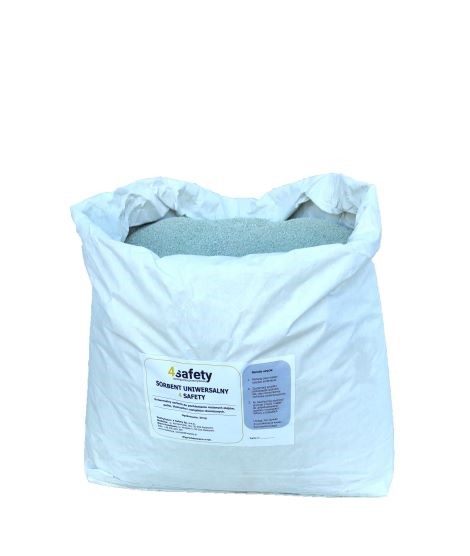 Sorbent sypki uniwersalny 4safety 20 kg (paleta/50 szt.)